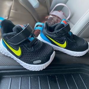 Baby Boy Nikes. Size 2C. Never worn.